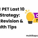 UPSSSC PET Last 10 Days Strategy: Study, Revision & Health Tips UPSSSC PET Last 10 Days Strategy